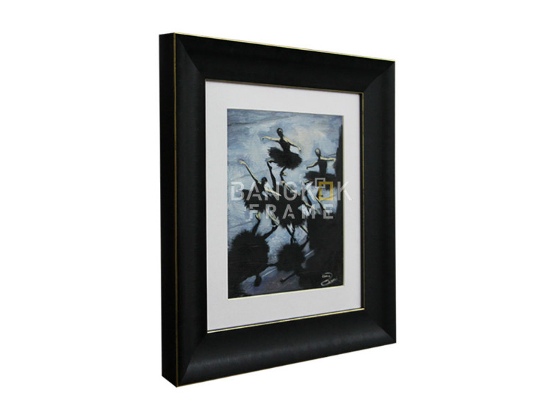 กรอบรูปภาพท้องพระโรงสมัยโบราณ